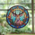 Stag Stained Glass Effect Suncatcher